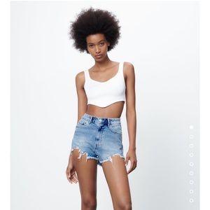 Zara jean shorts